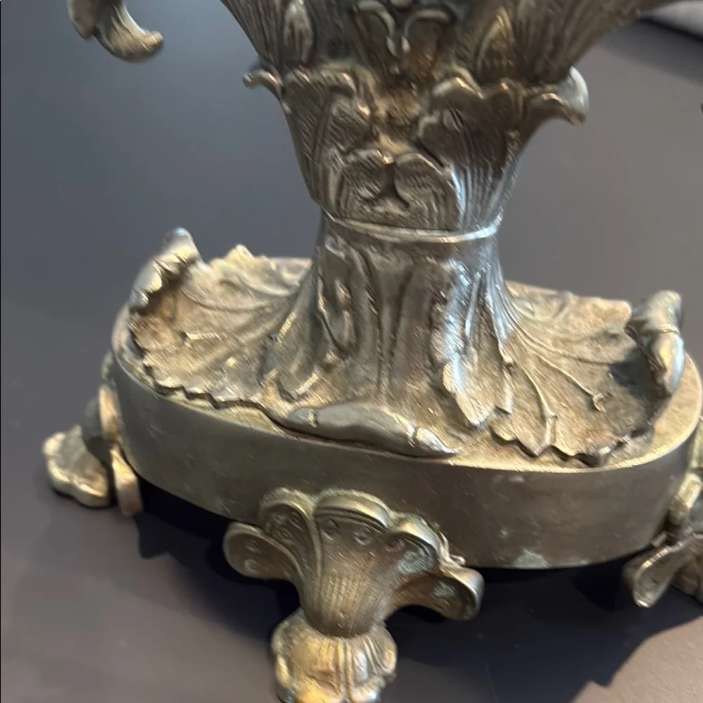 Elegant solid pewter Vanity decorative Mirror